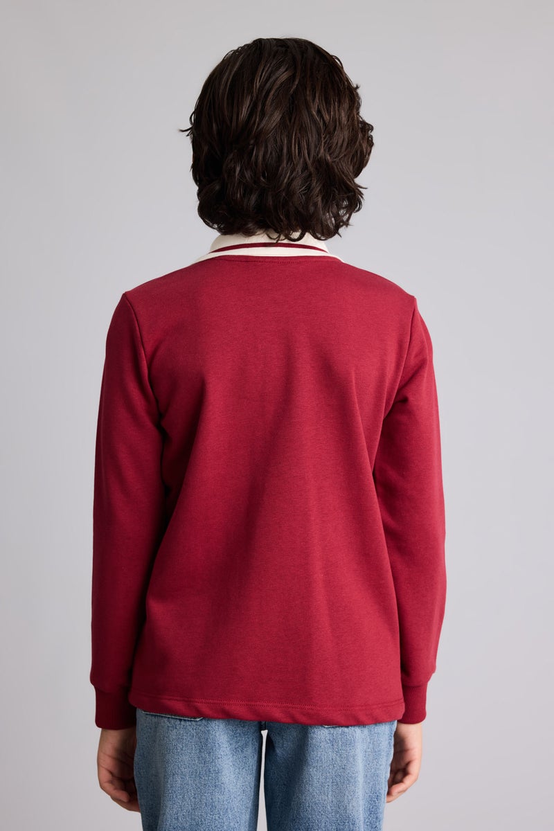 ديفاكتو تيشيرت بولو مطبوع أولادي - Image 5